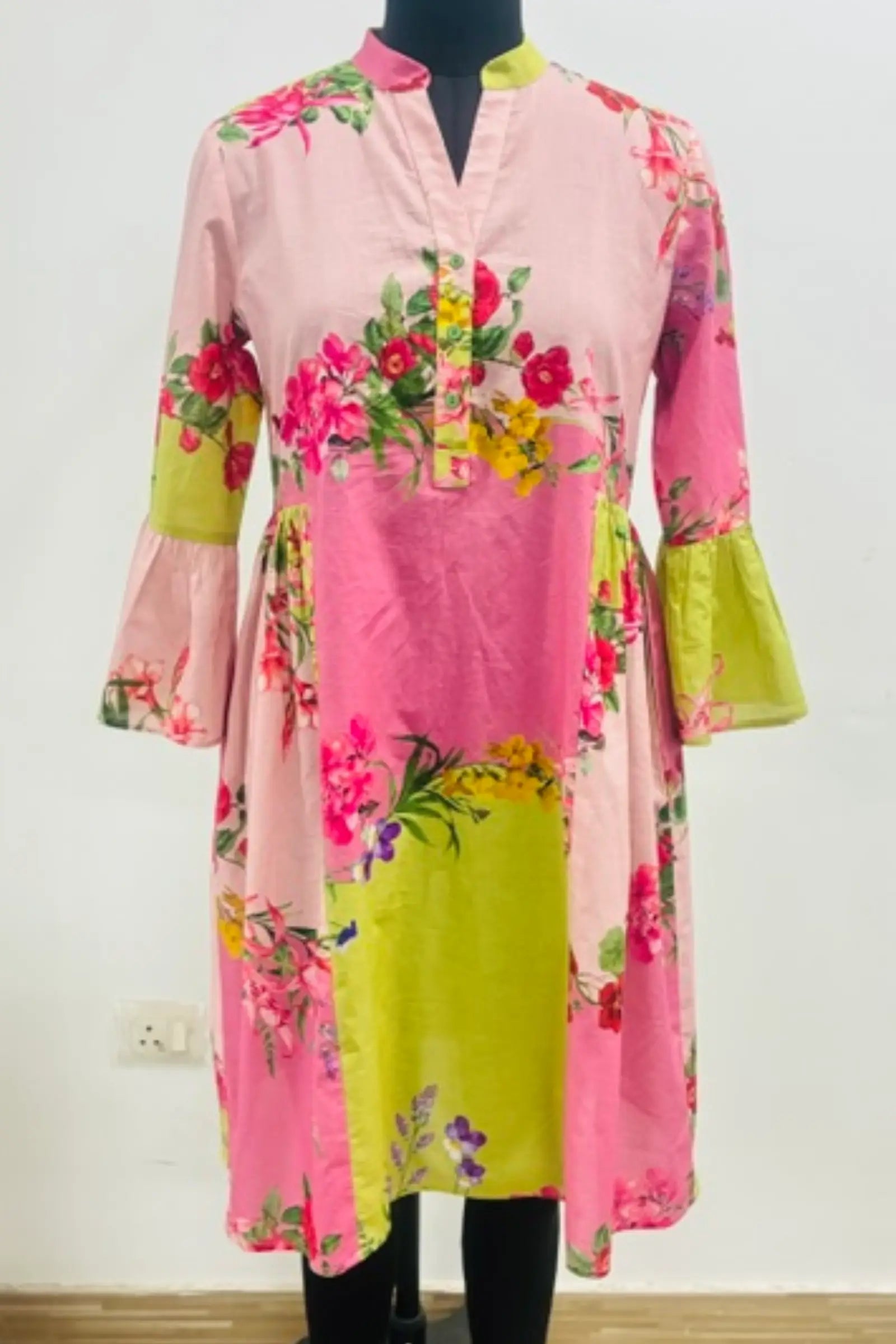 Saisha Cotton A Line Dress