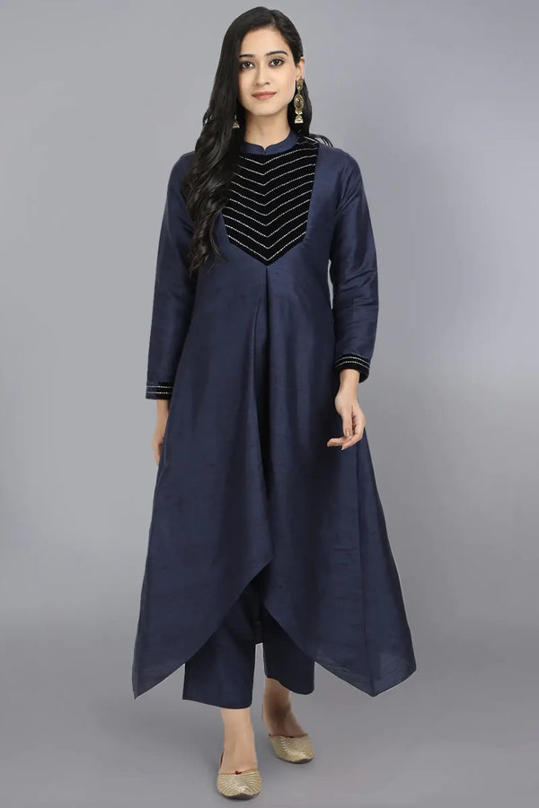 Cupro Silk Kurta set