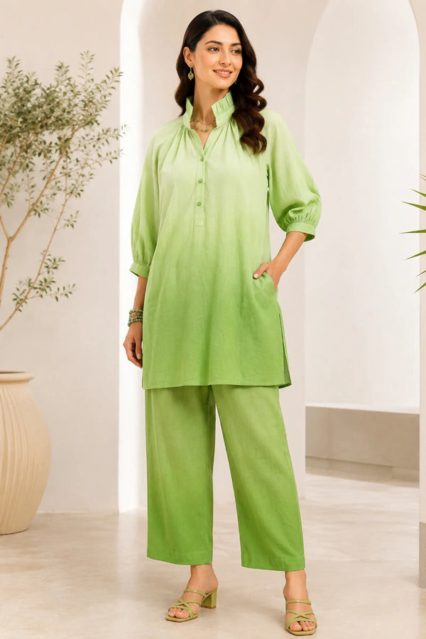 Varnika Cotton Ombre Co-ord Set