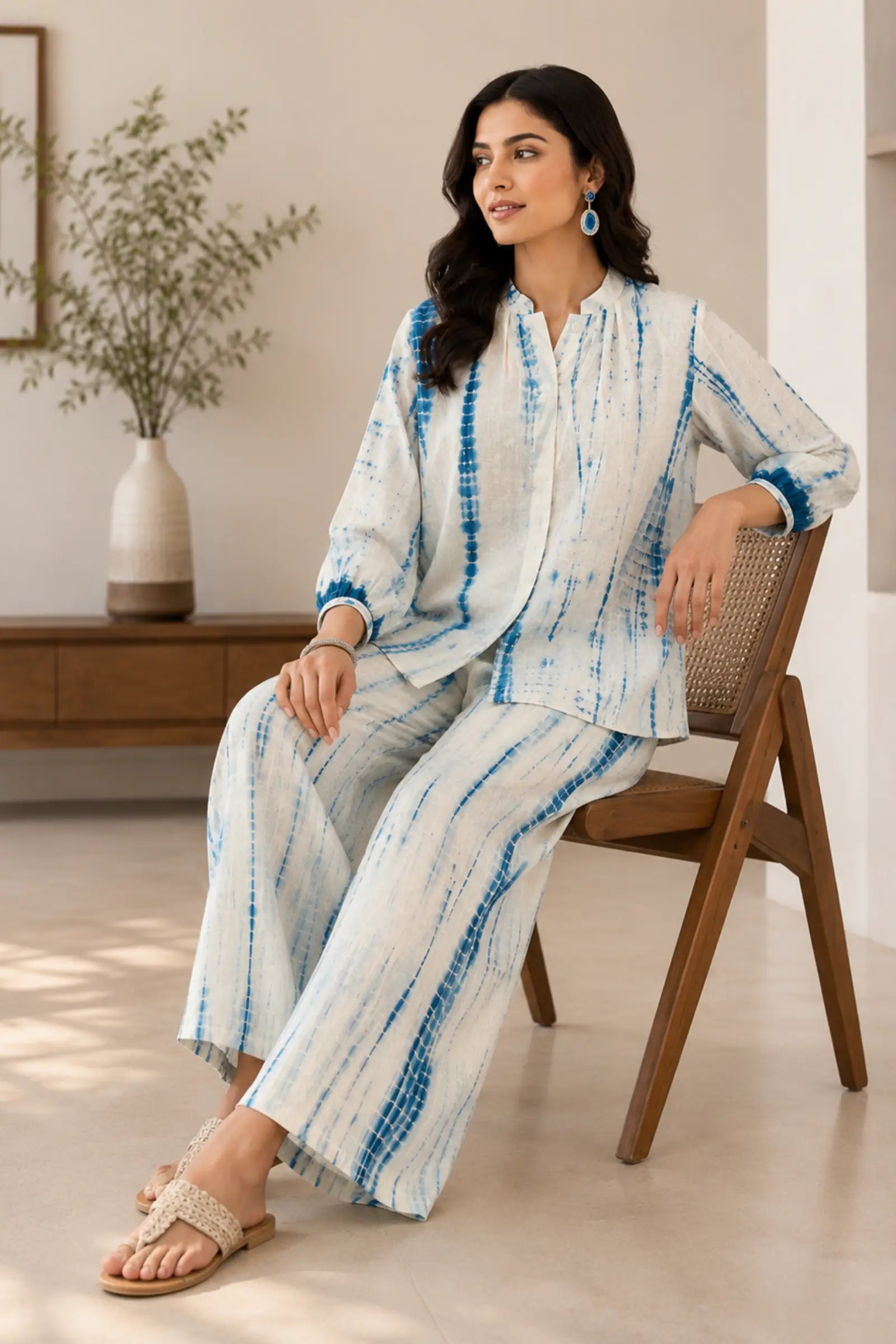 Hamsika Cotton Patchwork Floral Print Co-ord Set