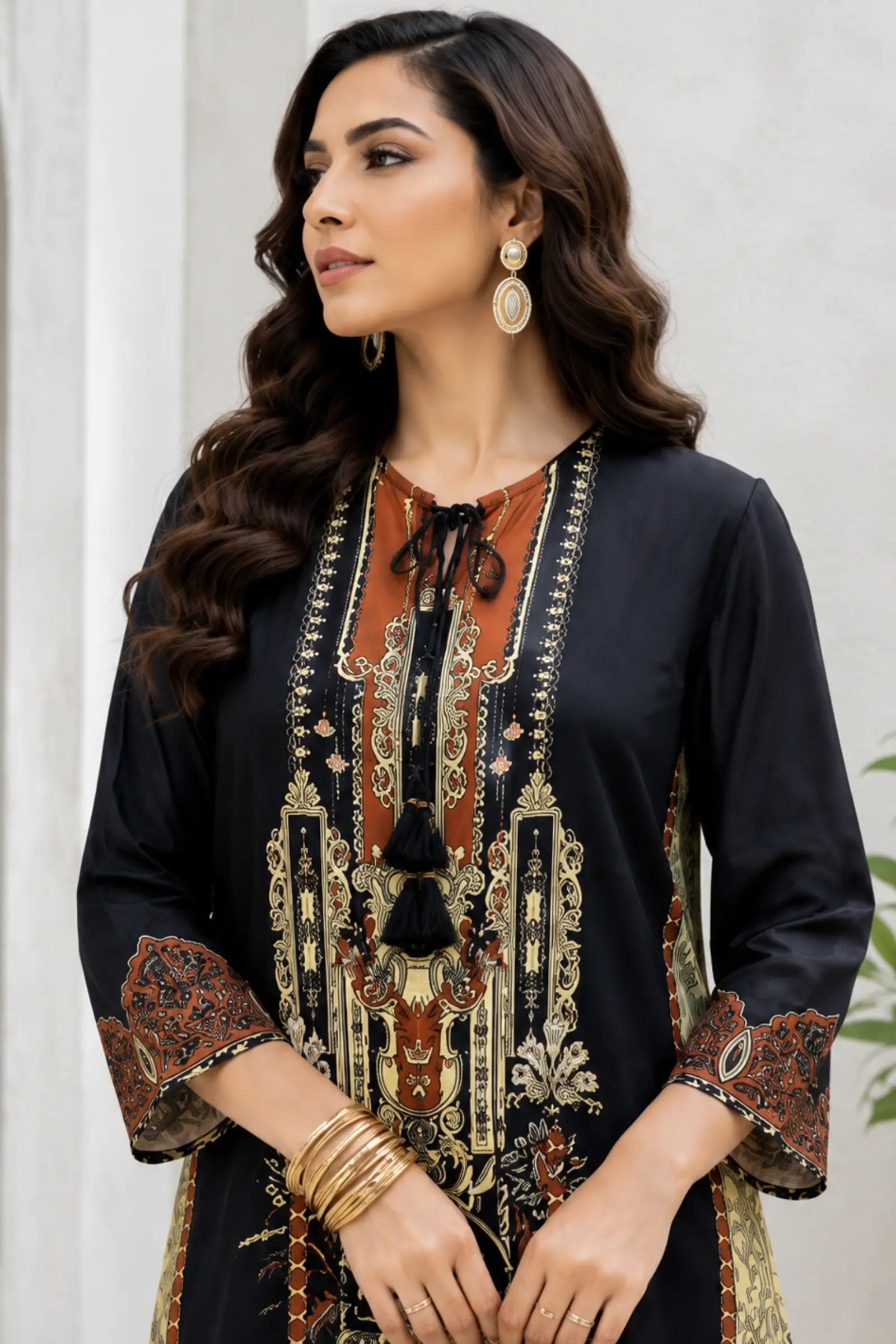 Kavyana Royal Legacy Printed Kurta Set