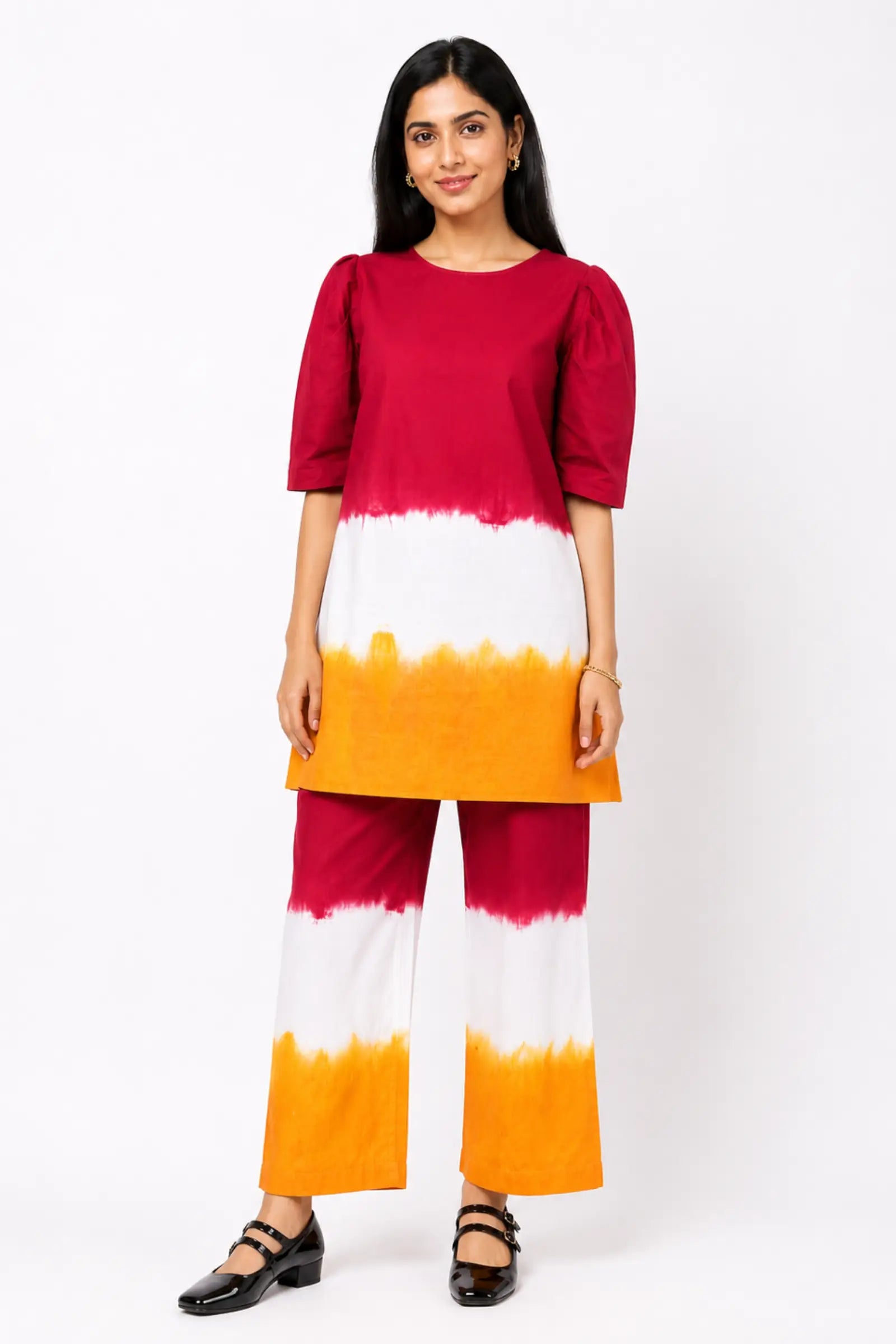 Sunset Bloom Cotton Co-ord Set