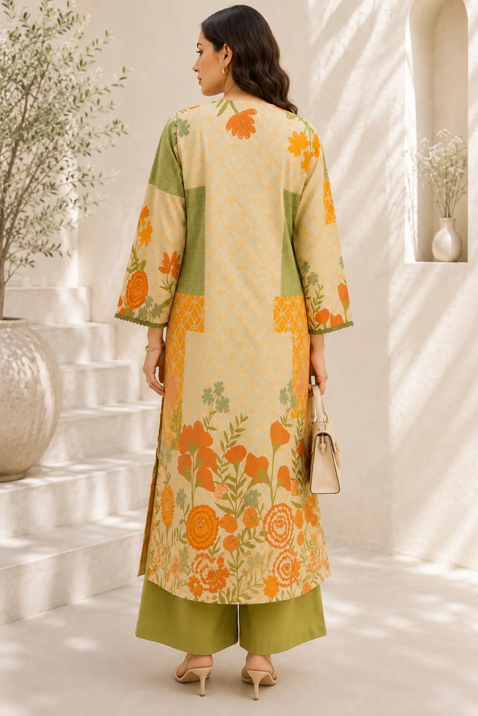Tushita Cotton Printed Kurta Set