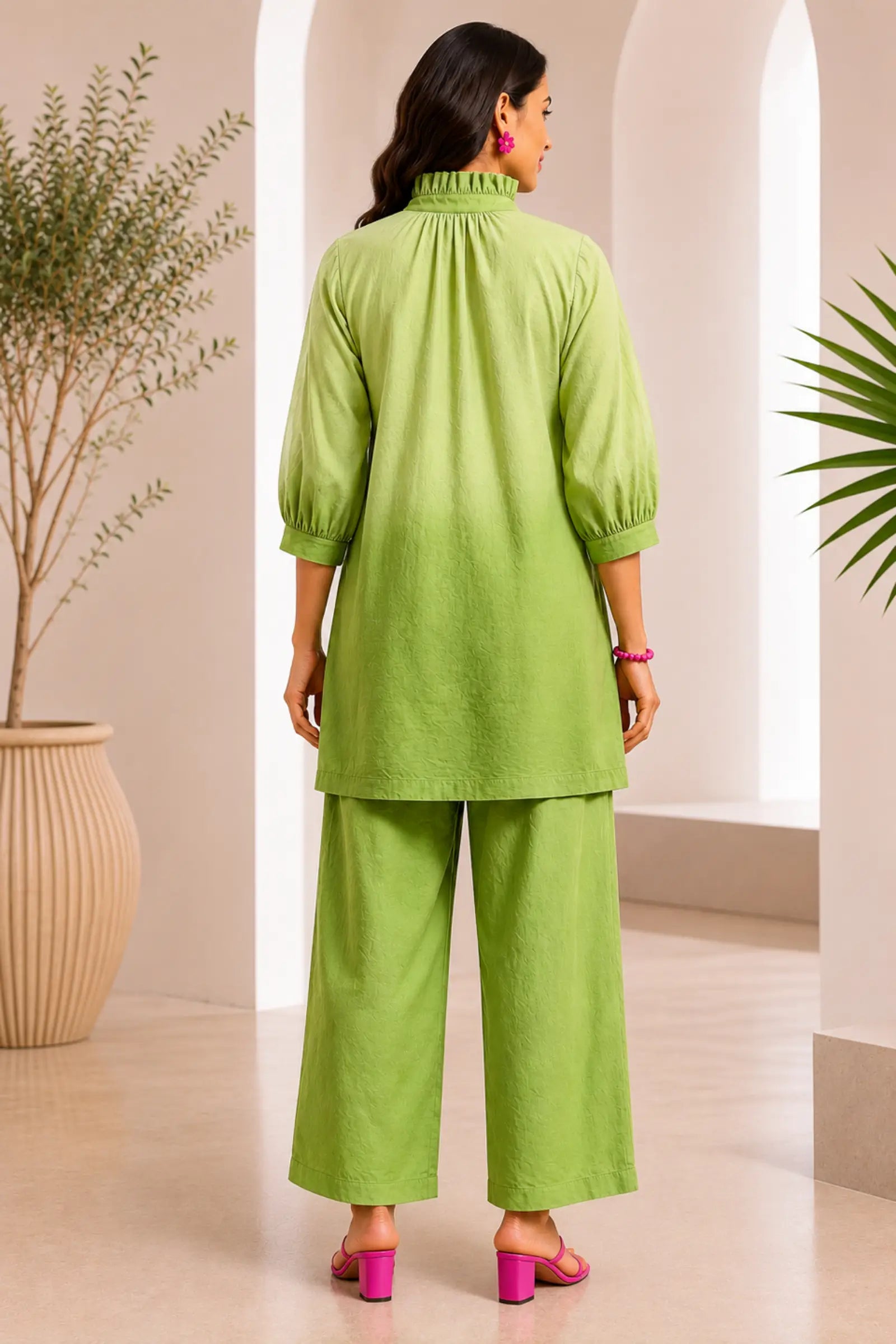 Varnika Cotton Ombre Co-ord Set