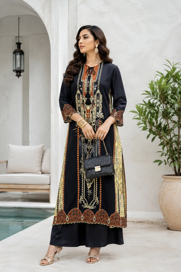 Kavyana Royal Legacy Printed Kurta Set
