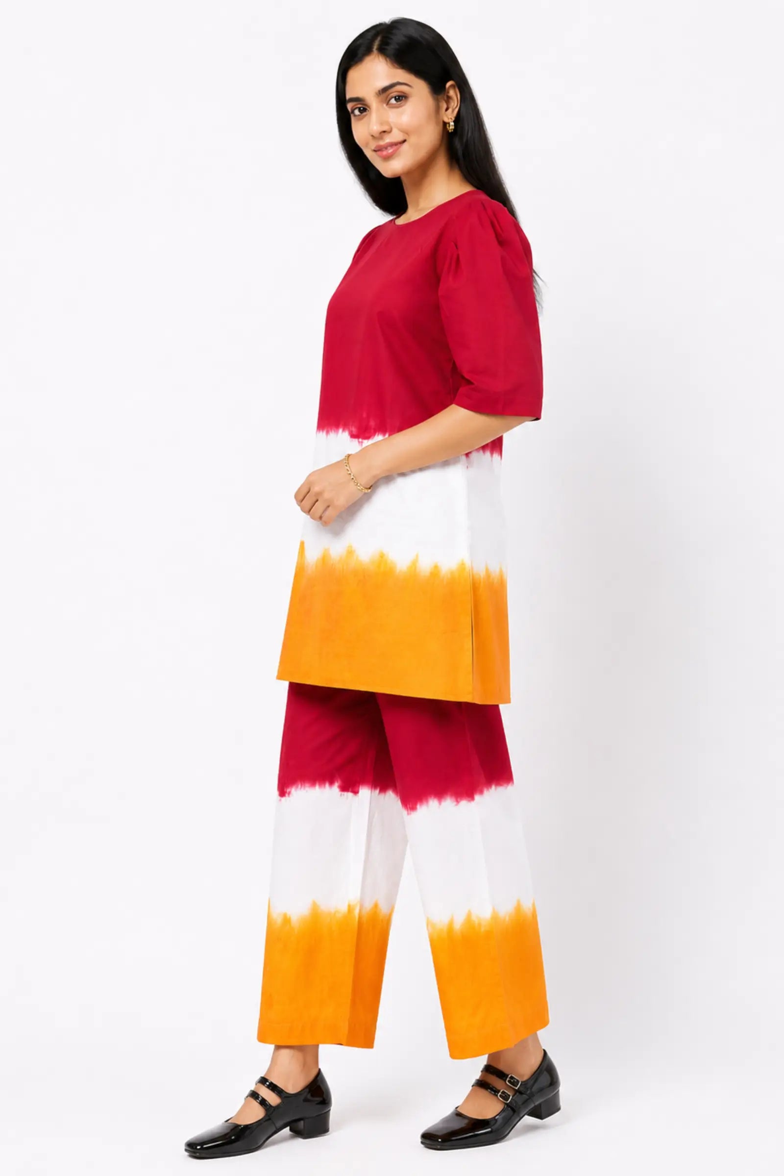 Sunset Bloom Cotton Co-ord Set