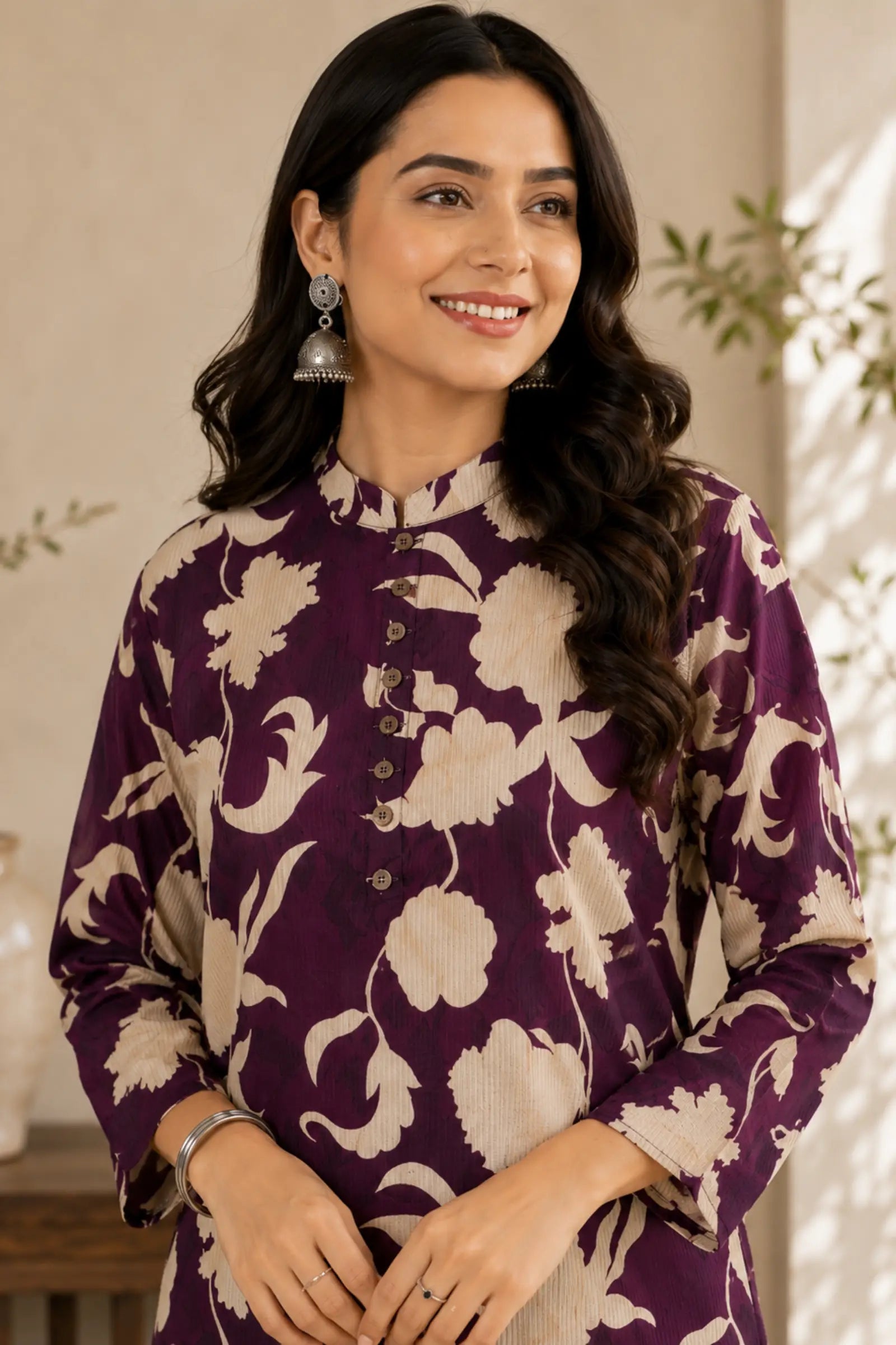 Laksha Cotton Floral Print Complete Suit Set