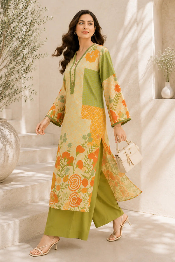 Tushita Cotton Printed Kurta Set