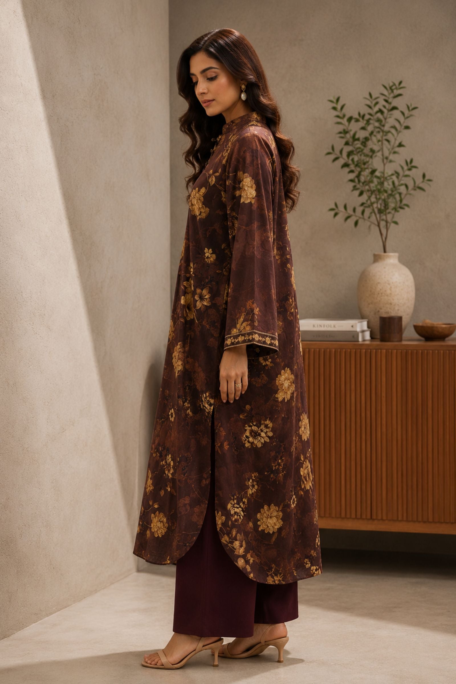 Nitara Cotton Floral Print Kurta Set