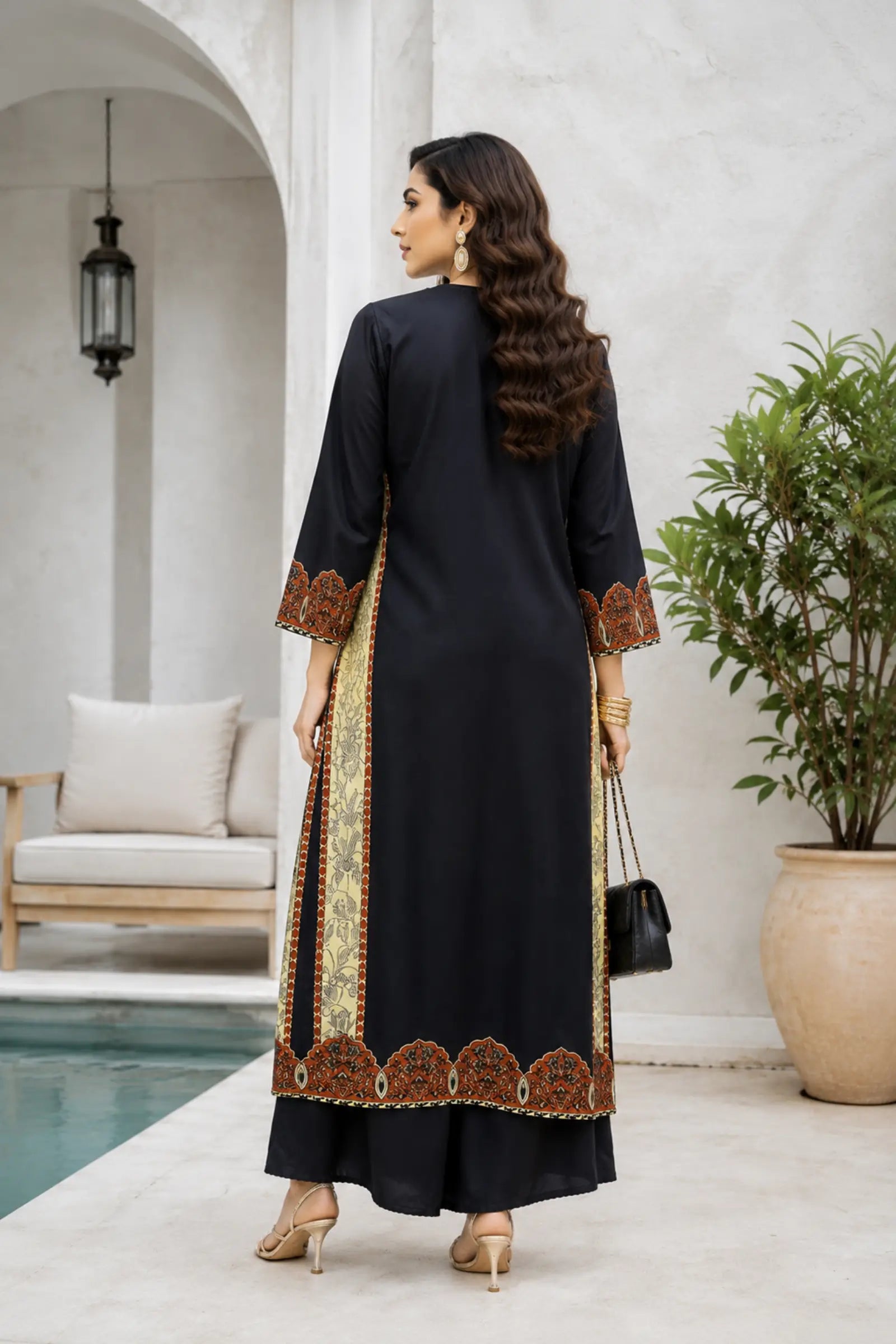 Kavyana Royal Legacy Printed Kurta Set