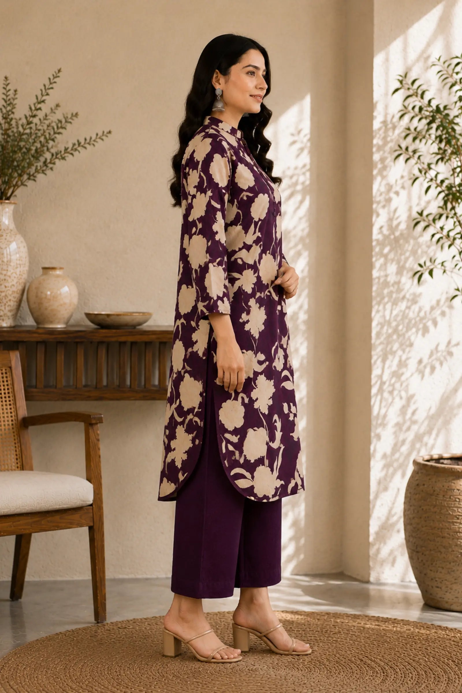 Laksha Cotton Floral Print Complete Suit Set