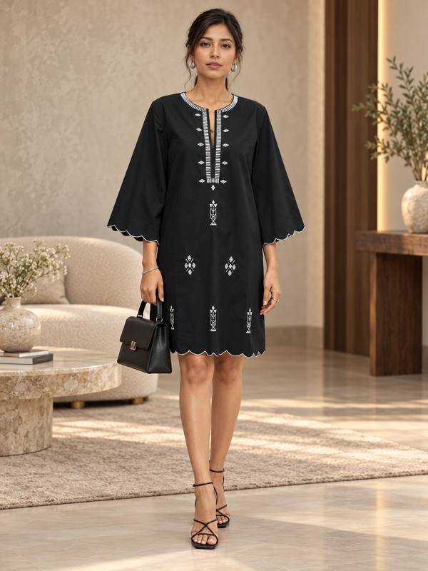 Darika Cotton Mini Dress