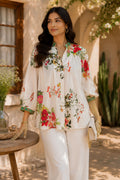 Aiyanna Crepe Floral Print Top