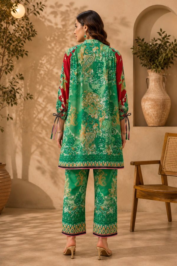 Serin Multi Color Printed Co-ord Set