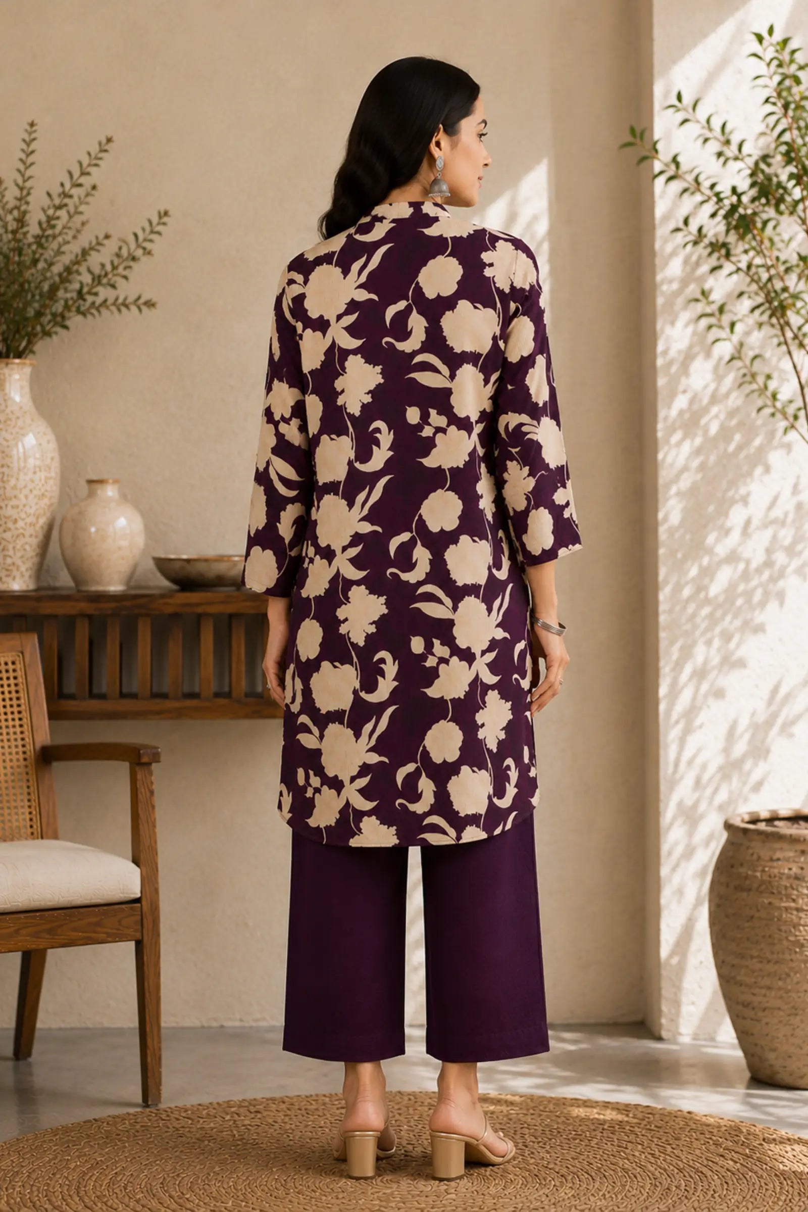 Laksha Cotton Floral Print Complete Suit Set