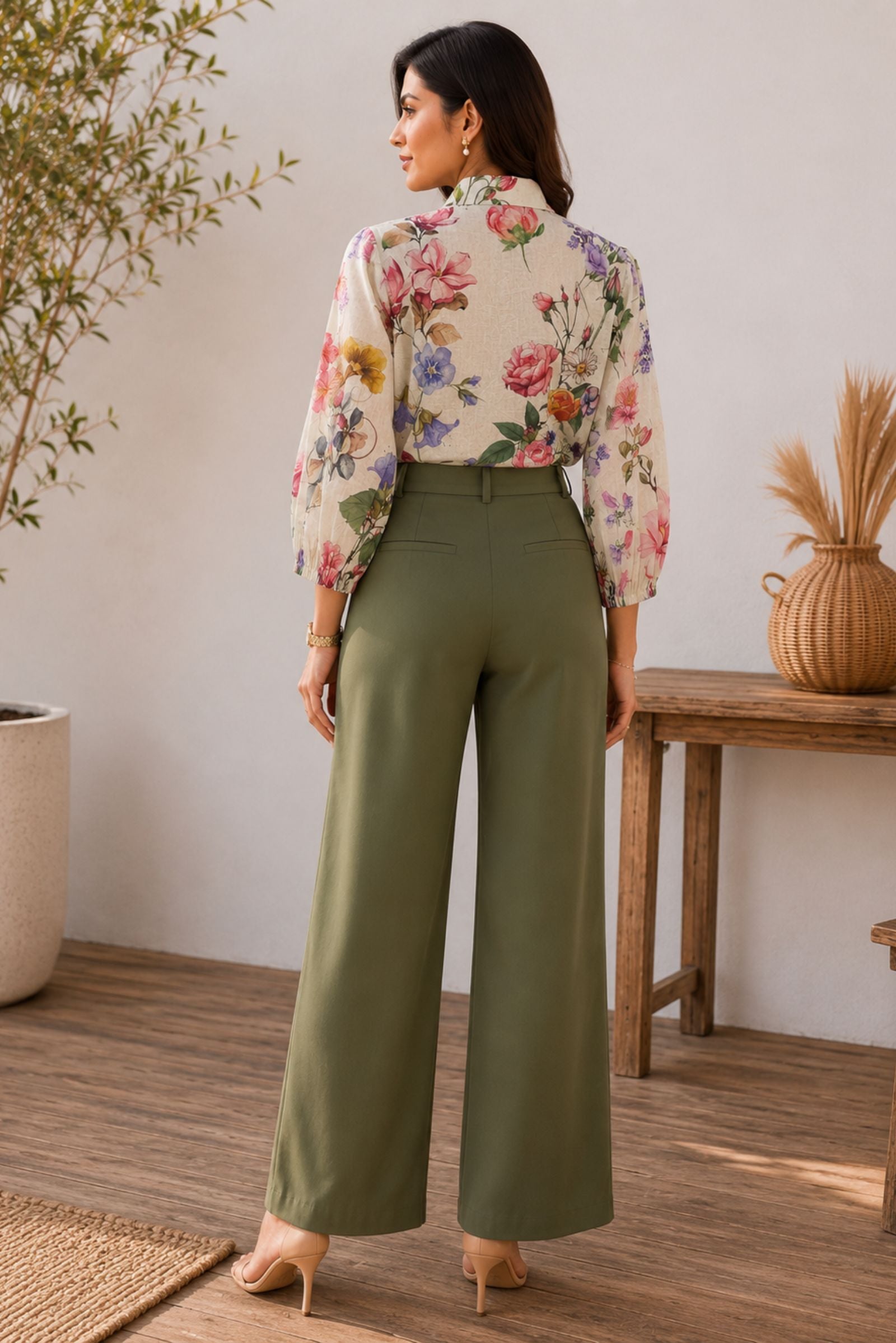 Vritika Cotton Flora Shirt