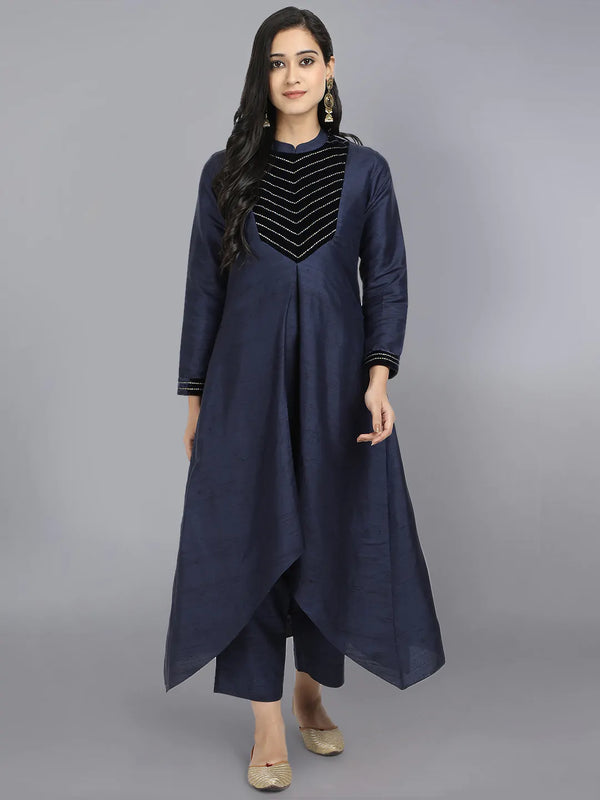 Cupro Silk Kurta set