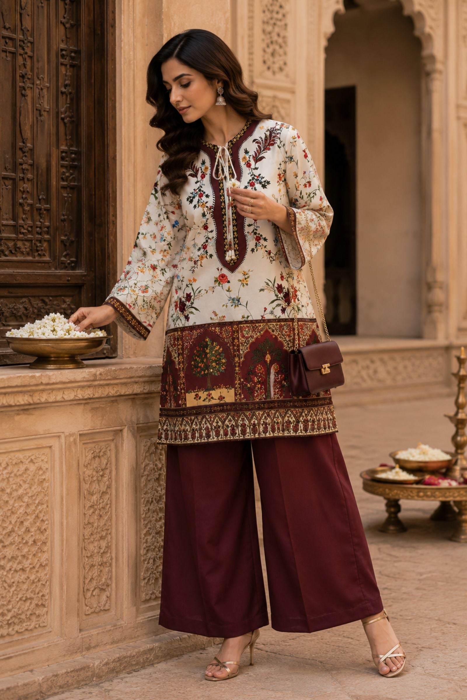 Asmita Crepe Printed Co-ord Set