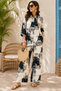 Sriyathi Vintage Noir Floral Co-ord Set