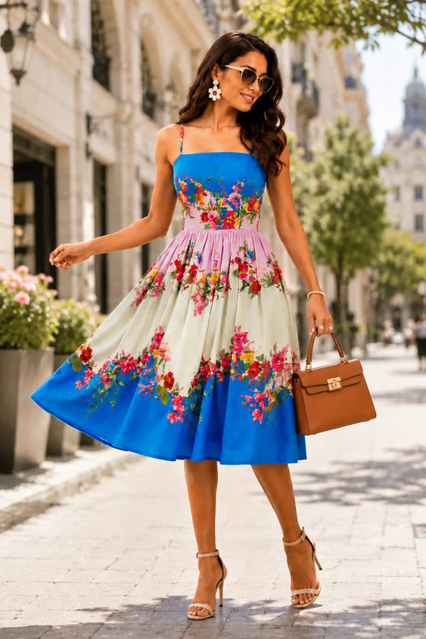 Sriyanshi cotton floral print dress