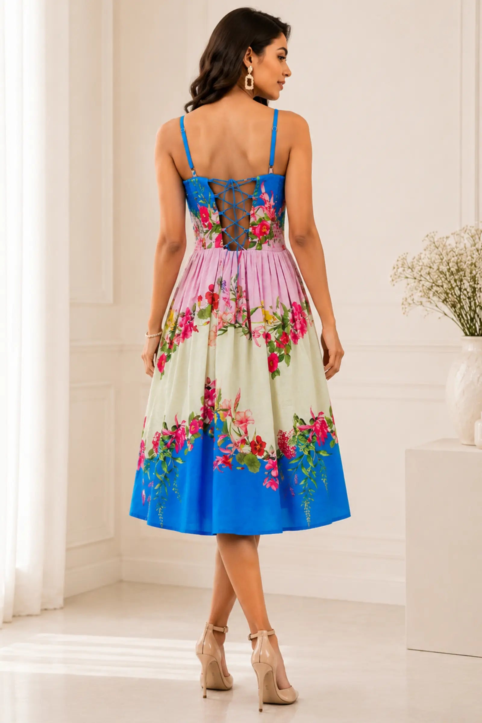 Sriyanshi cotton floral print dress