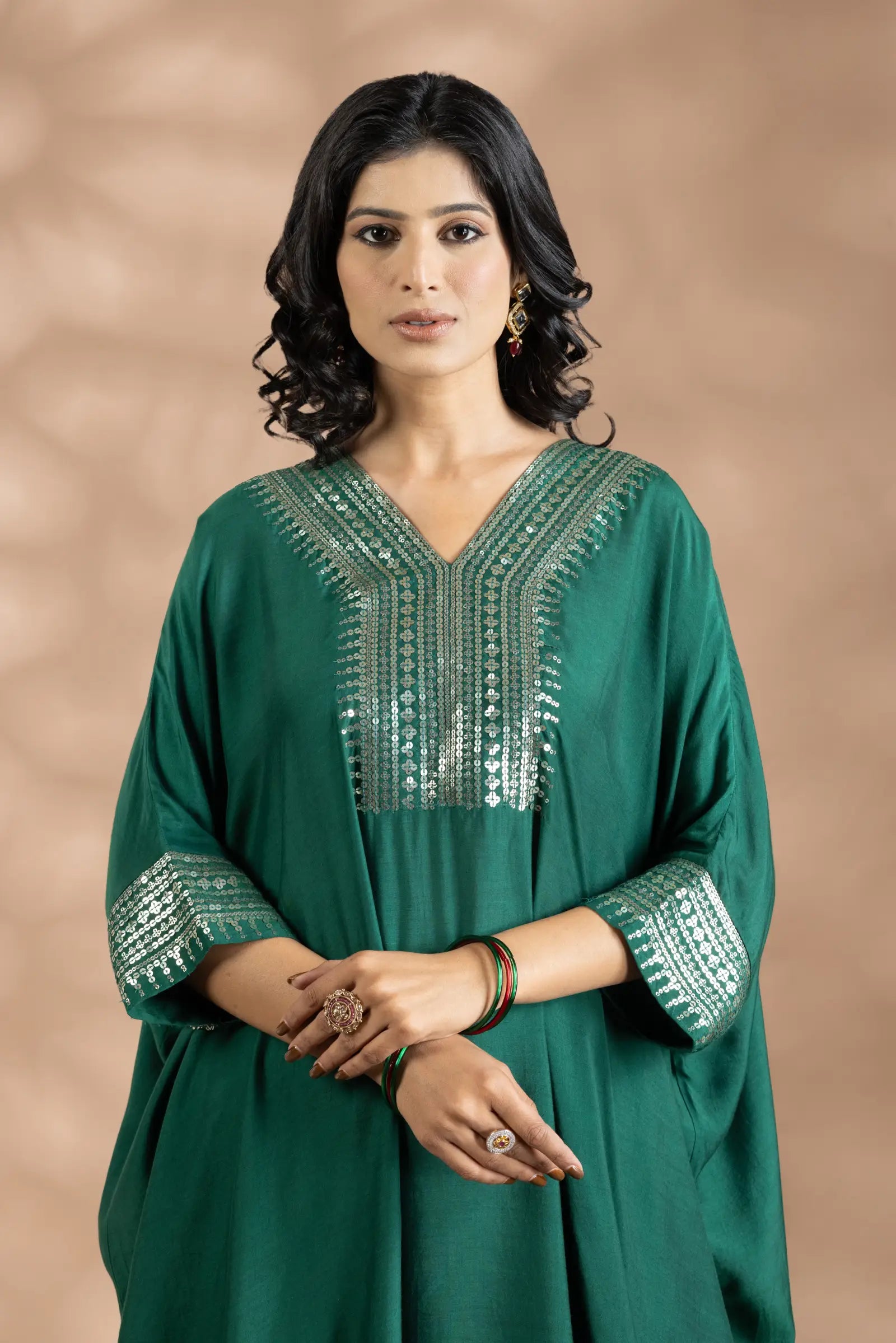 Flowing Kaftan Set