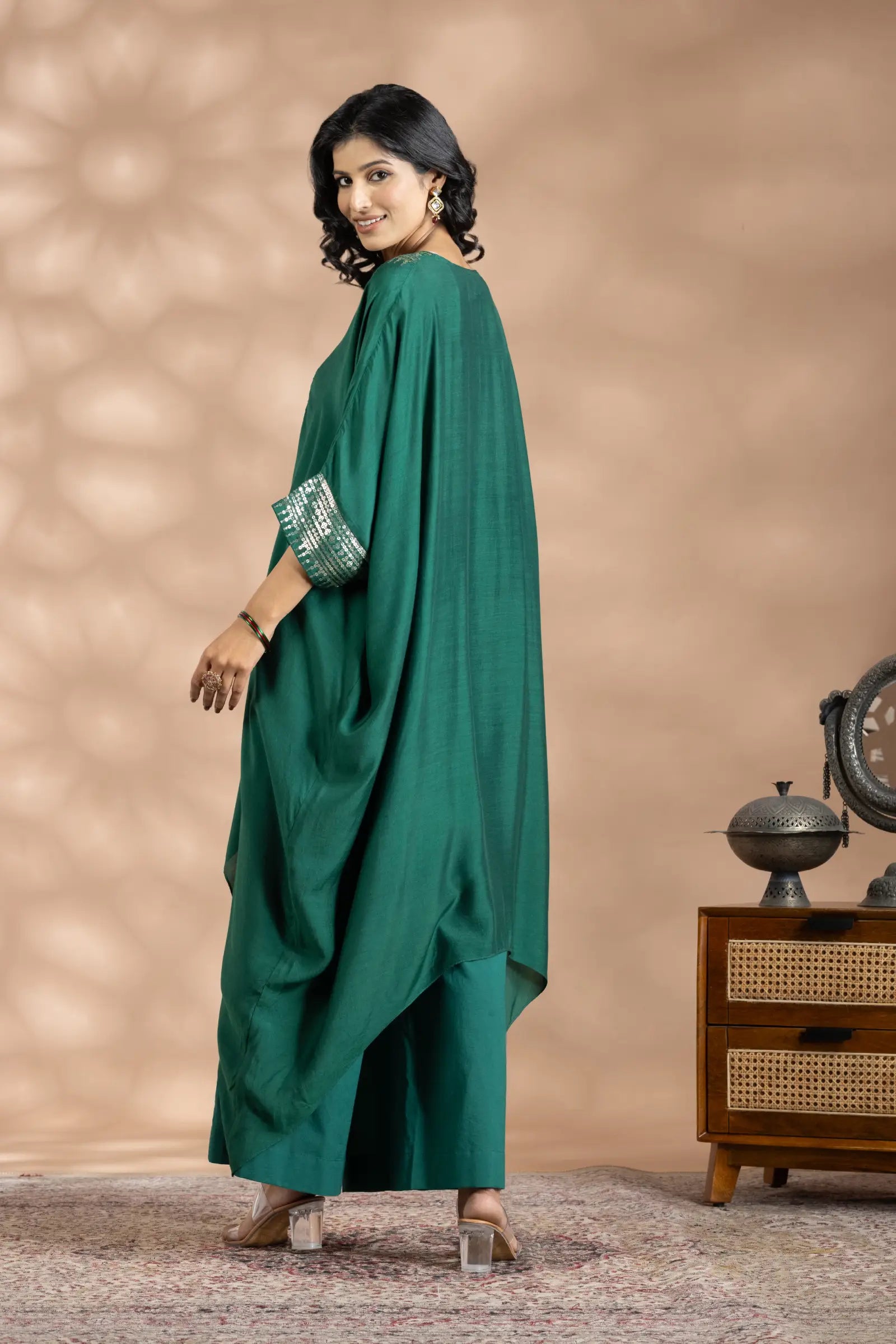Flowing Kaftan Set