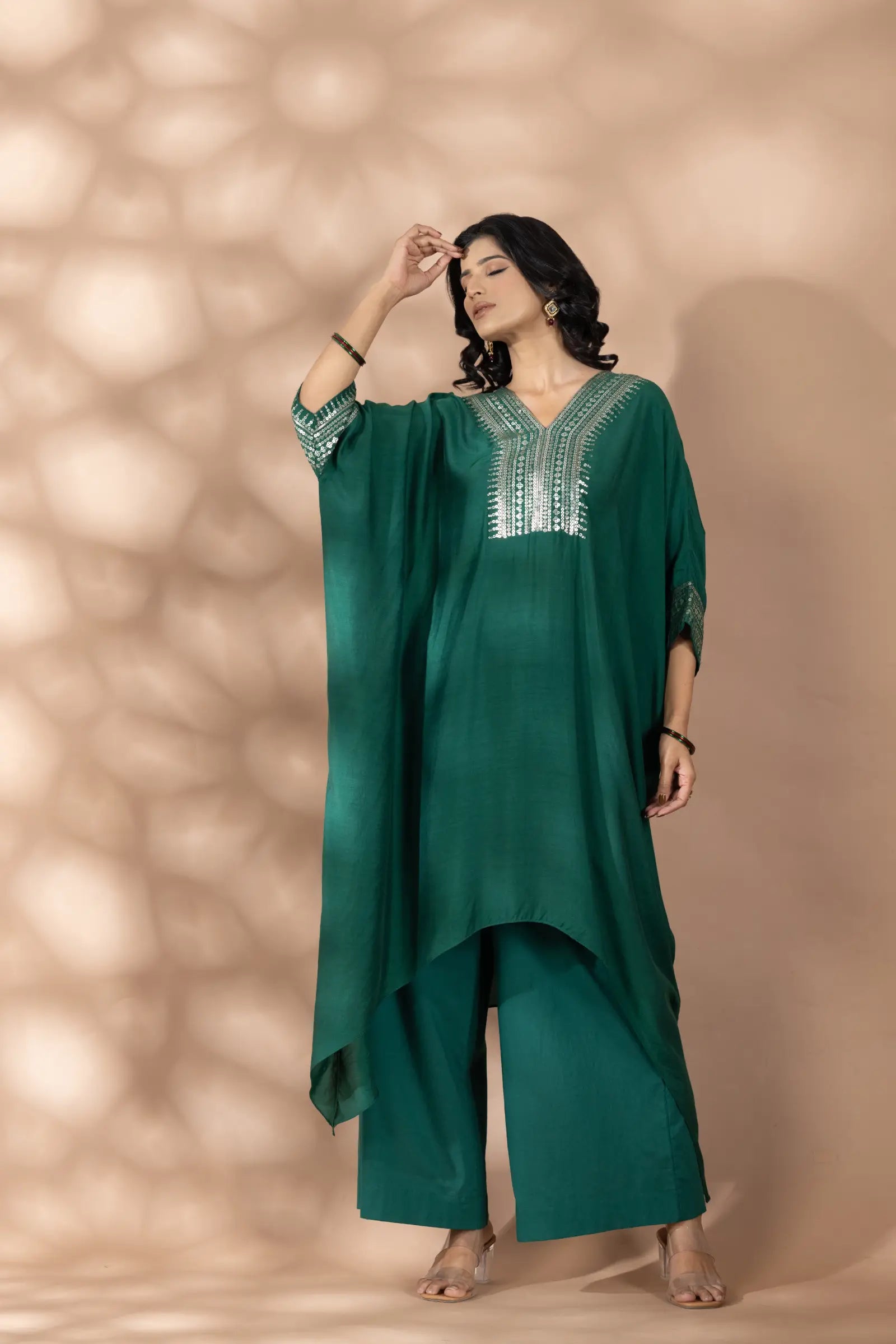 Flowing Kaftan Set