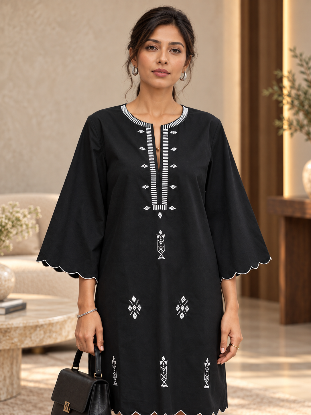 Darika Cotton Mini Dress