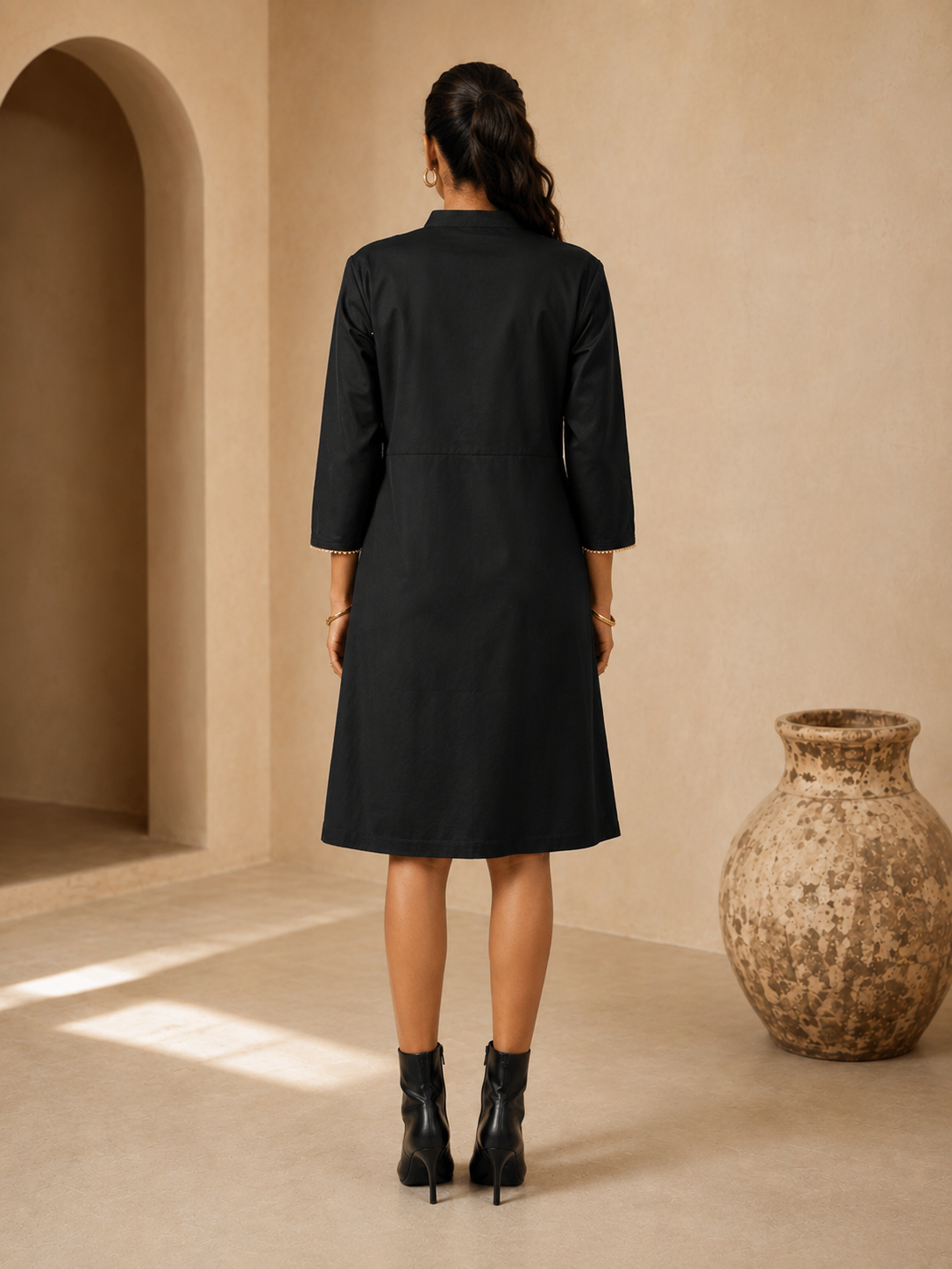 Sia Cotton Mini Dress